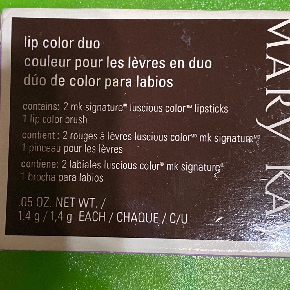 Mary Kay Lip Color Duo Raisin/Rose and Bronze/Amber - Picture 7 of 13